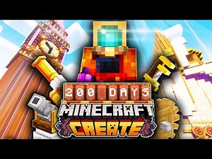 We Survived 200 Days as the ULTIMATE INVENTORS in MODDED Minecraft!