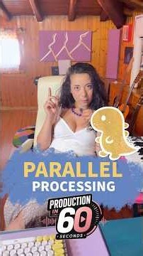 Parallel processing in 60 sec! #musicproducer #homestudio #mixingtips #audiotechnique
