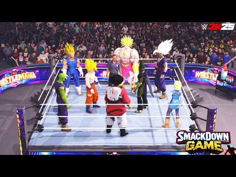 Who Survives This Dragon Ball Z Battle Royale? 🔥 Goku vs Vegeta vs Broly | WWE 2K26