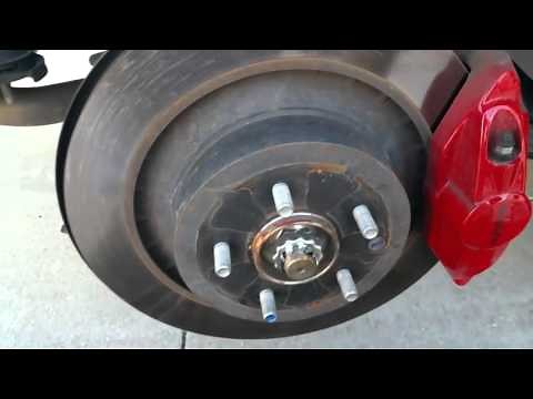 Nissan 370z H&R spacers and extended stud install