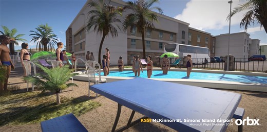 Classic U.S. coastal flying has arrived for MSFS 2024 🇺🇸🌊 McKinnon St. Simons Island (KSSI), built by indie developer Andreas Hegi, sits right on Georgia’s Atlantic coastline, surrounded by marshland and open water. Get ready for low approaches over the wetlands, departures straight out toward the coast, and business jets parked beside weekend GA traffic. It’s one of those airports you load up for a quick coastal hop… and somehow you’re still there 30 minutes later flying “just one more” circ