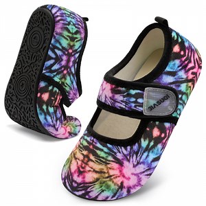 JOINFREE Women Adjustable Rubber Sole Furry Indoor Outdoor Slippers