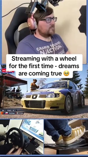 Streaming Sim Racing with Logitech G923 Setup