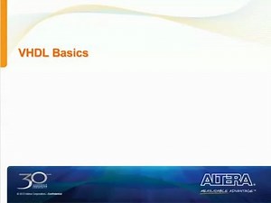 【Intel】【英字】VHDL基础/ VHDL Basics