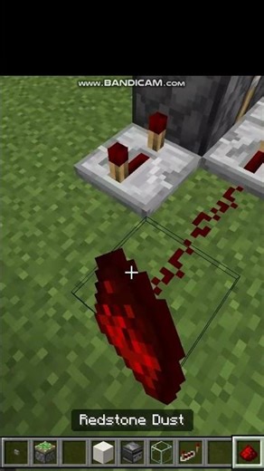 How to make a double piston extender in minecraft bedrock #minecraft #redstone #pistondoor