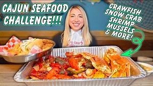 537K views · 31K reactions | Taking on a MASSIVE 10lb Cajun Seafood...