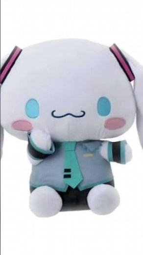 Miku x cinnamon roll 🩵 #hatsunemiku #sanrio