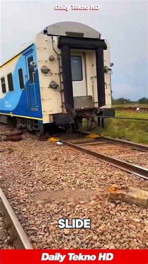 Putting A DERAILED Train 🚂 Back On Track #Railroad