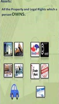 assets, basic accounting terms