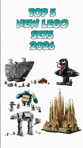 Top 5 NEW LEGO Sets Coming in 2026 👀 🔥 #lego #shorts