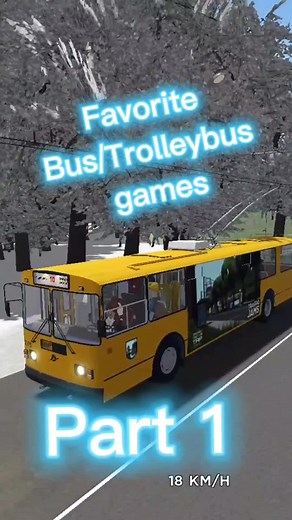 Favorite Bus and Trolleybus Games in Roblox | Part 1