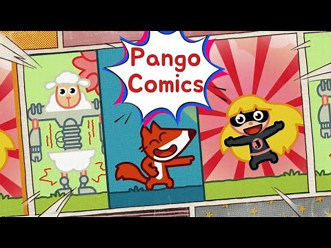 Pango Comics: Stories to make you laugh! Comics for Kids! LAUGH at gentle and funny twists