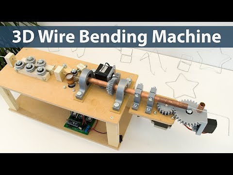 Arduino 3D Wire Bending Machine