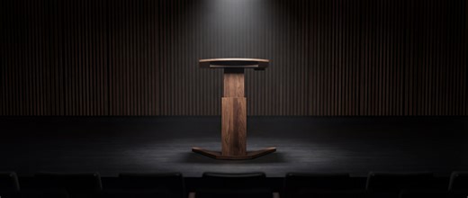 Height-Adjustable and Wheelchair Accessible Lectern — Jemmervale Designs