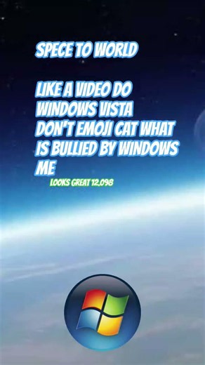 SPECE TO LIKE WINDOWS VISTA! TO OPERATION SYSTEM MICROSOFT! TO GO SEE FRIENDS BY VISTA6002 LIKE WIN7
