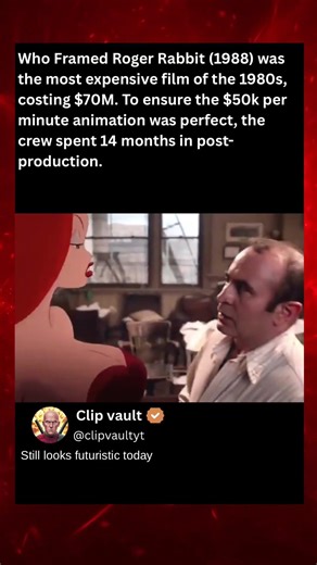 Who Framed Roger Rabbit Cost $50K PER MINUTE to Animate 💰