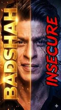 "Shah Rukh Khan’s SECRET Side You’ve NEVER Seen! 😱 BADSHAH vs INSECURE"