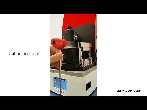Asiga MAX - Set Zero Position Calibration