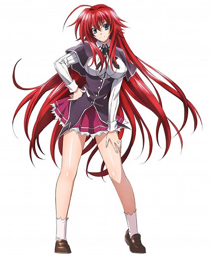 Rias Gremory y el Baile en High School DxD