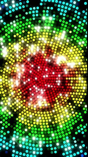 ✨ 4K Retro Party Light | HYPNOTIC Neon Lights VJ Loop & Disco Background #vjloop