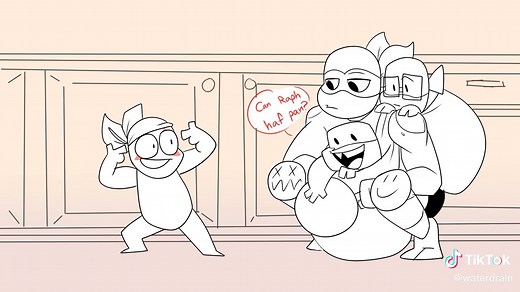 Mikey Taking Care of His Brothers in a Nutshell