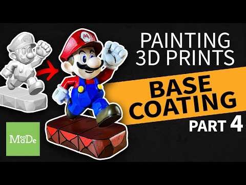 Painting 3D Prints | Adding Base Colors | Part 4 of 6