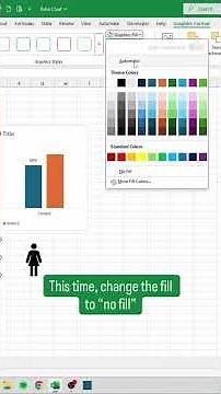 Male/Female Ratio Chart in Excel #cheatsheets #excel #googlesheets