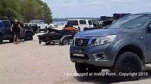 I got bogged at Inskip Point