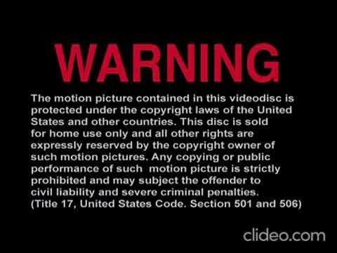 Goodtimes Entertainment DVD Logo 1998 With Warning Clideo Reversed