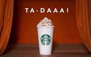 136K views · 515 reactions | PSA (Pumpkin Spice Announcement): PSL (Pumpkin Spice Latte) is here! Go get yours now! Available across all Starbucks stores. #StarbucksPSL #PeopleShareLove | Starbucks India | Facebook