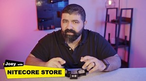 Nitecore NU25 MCT 400 Lumen Lightweight USB-C Rechargeble Outdoor Headlamp with Multiple Color Temperatures Warm Natural, Cold Lights and Red Light (Headband, Black)