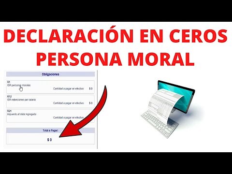 Presenta La Declaración mensual de Personas Morales En ceros 2026