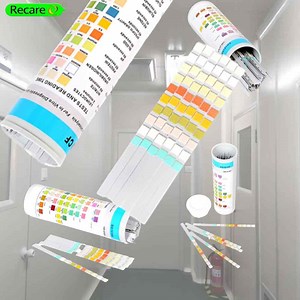 [Hot Item] 10 parameter urinalysis test easy urs 10 urine reagent strips