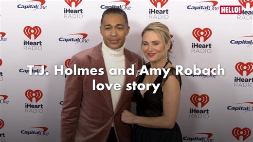 Amy Robach & T.J. Holmes' love story