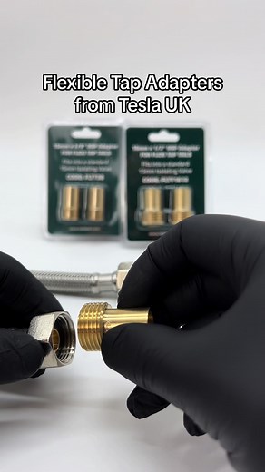 Our flexible tap adaptors are designed to fit into standard 15mm isolating valves and are suitable for flexible hoses/monobloc tails with either 3/8