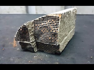 Cum arata un filtru de particule (DPF) / Catalizator auto infundat