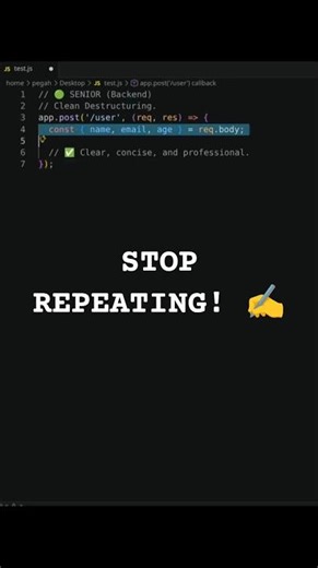 Master Destructuring