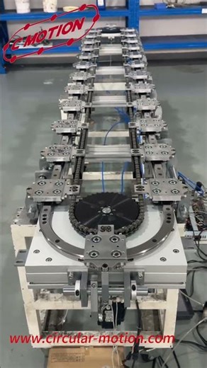 Long-stroke Chain-driven Elliptical Track Conveyor System