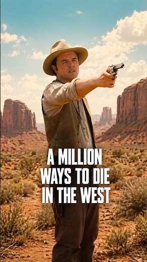 A Million Ways to Die in the West (2014) | He Still Misses Standing on the Target 😭🔫