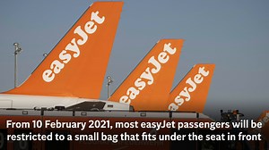 Easyjet halves cabbin luggage allowance