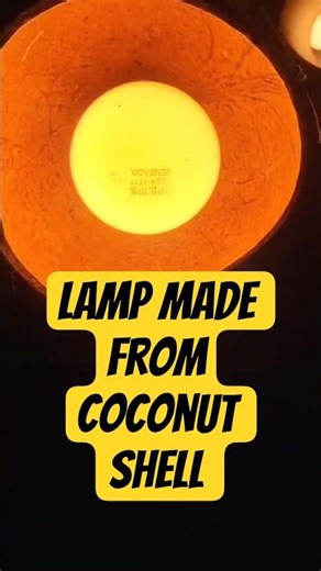 Lamp made from Coconut shell #shorts #hindisong #diy #trending