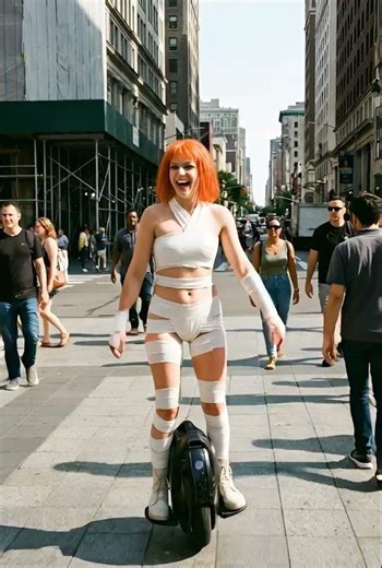 Leeloo Dallas Multipass... and a Unicycle! 🎢🔥