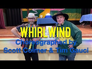 Whirlwind - Line Dance - short Demo