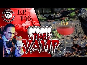 DRACULA MAKE DRINK! A Halloween Cocktail - THE VAMP!