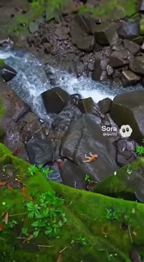 Baby monkey falls from tree – short clip. #BabyMonkey #Funny #MonkeyLife