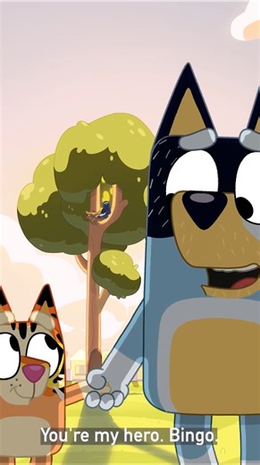Bluey | A hero was born 🧡 #Bluey | Instagram