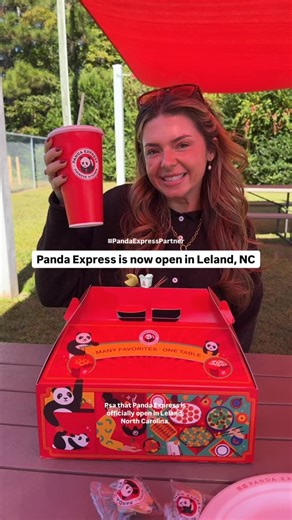 Lauren James | coastal lifestyle + travel on Instagram: "I’m so excited to partner with @officialpandaexpress and announce their new Leland, NC location is now open! #PandaExpressPartner 🥡🥠 Grab food for the whole family utilizing their family meal deal that incomes 3 entrees and 2 sides! Order our favorites: The Original Orange Chicken and Black Pepper Sirloin Steak. 📍3717 Leland Corners Drive in Leland, NC Checkout the newest Panda Express in the area and let me know your go-to order 👇🏼 #
