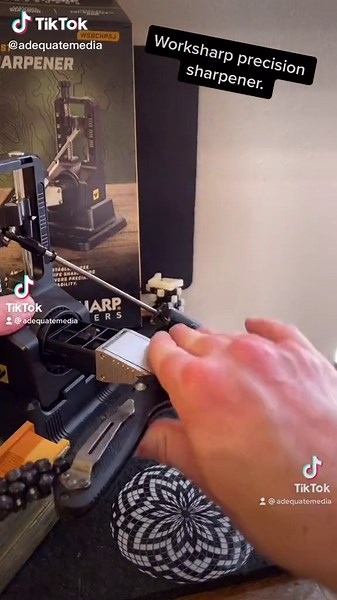 Highly adequate product. At 50$ish on #amazon I give it 4/5 fingers. #ProductReview #Review #Impressions #🔪 #sharp #sharpener #pocketknife #worksharp