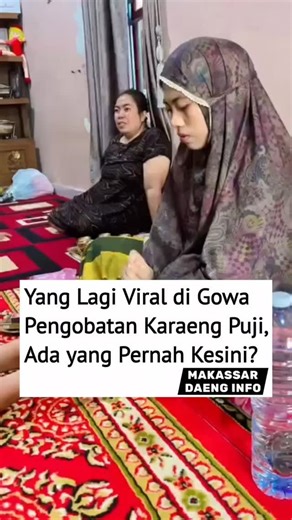 MAKASSAR DAENG INFO on Instagram: "Pemberitaan terkait dugaan praktik bisnis berkedok pengobatan alternatif yang dijalankan seorang remaja di Kecamatan Bontonompo Selatan, Kabupaten Gowa, memantik reaksi dari tim Karaeng Puji. Reaksi tersebut diungkapkan oleh perwakilan dari Karaeng Puji. la tidak secara eksplisit membantah adanya dugaan transaksi dalam praktik pengobatan yang dimaksud. Namun, mereka meminta publik untuk tidak mempercayai tudingan yang beredar. “Tidak usah dipercaya, hari ini ti