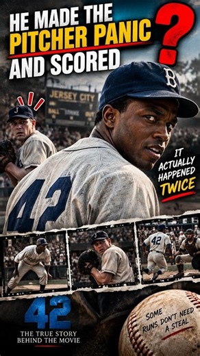 In 42 (2013) Jackie Robinson Scored by “Discombobulating” Pitchers #moviefacts #filmfacts